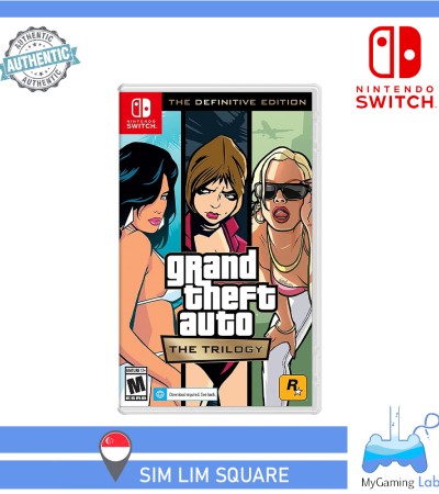 [SG] Nintendo Switch Game GTA Grand Theft Auto: The Trilogy - The Definitive Edition