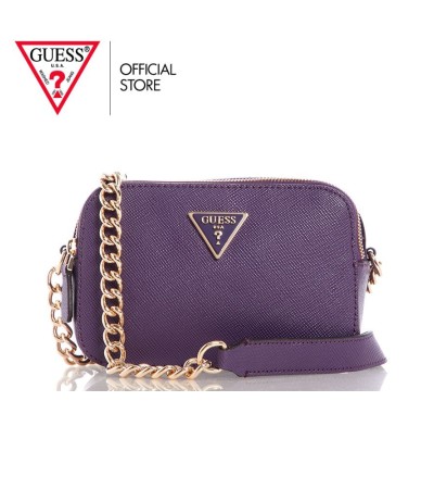 GUESS女式Noelle蛋壳斜挎包